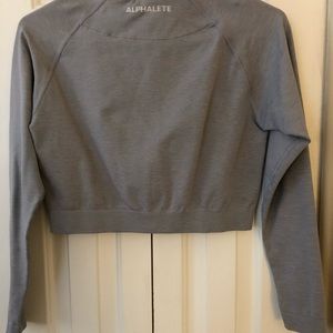 Alphalete Cropped Seamless Jacket